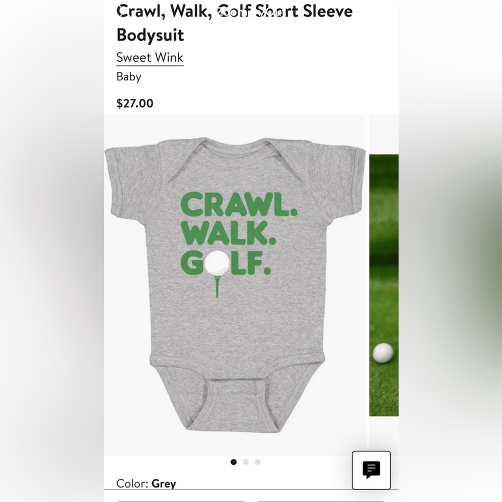 Gray Baby Bodysuit